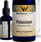 WellnessOne Ionic Potassium Supplement - Potassium Chloride Drops for Fast Absorption -