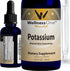 WellnessOne Ionic Potassium Supplement - Potassium Chloride Drops for Fast Absorption -