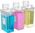 77.8OZ Laundry Detergent Dispenser Container, 3 Pack Liquid Dispenser for Laundry Room, Clear with Labels