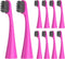 Replacement Toothbrush Heads Compatible with BURST Kids Electric Toothbrush, 10 Pack - Soft Charcoal Bristles for