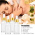 PrettyCare 4 Pack 1oz Dropper Bottles for Essential Oils - Clear Glass, Leak Proof Tincture Bottles