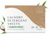 Liquidless Laundry Detergent Sheets, Bamboo Fresh Scent (60 Sheets) - Eco-Friendly and Biodegradable