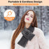 ROWARMSEY 5000mAh 3 Settings, Neck Heating Pad Cordless with Power Bank,Neck Warmer for Pain Relief & Stiffness, Heated