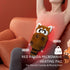 COMOIL Red Panda Microwave Heating Pad - 17"x8" Plush, Microwavable Stuffed Animal for Cramps, Neck, Muscles
