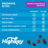 Pack 6.75oz 3-Pack HighKey Cookies Variety - Low Carb No Added Sugar Chocolate Chip Cookie, Snickerdoodle, Brownie