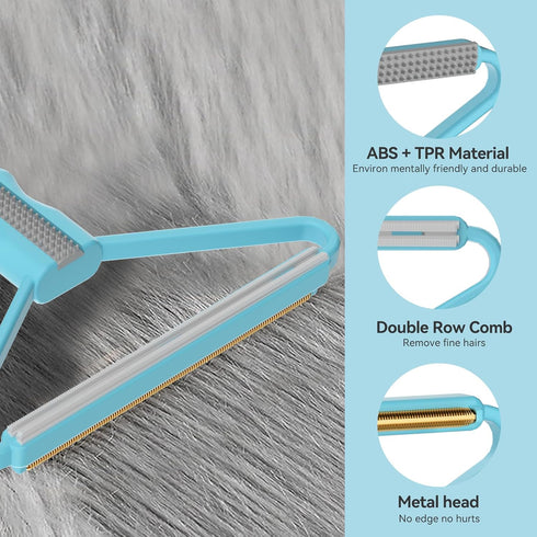 Pet Hair Removal Tool, Cleaner Pro Pet Hair Remover, 2 Pack, Fabric Shaver, Lint Cleaner Pro, Dog & Cat Hair Remover