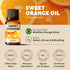 Kukka Sweet Orange Essential Oil, 0.34 Fl Oz for Skin, Diffuser, Aromatherapy, DIY & Soap Making