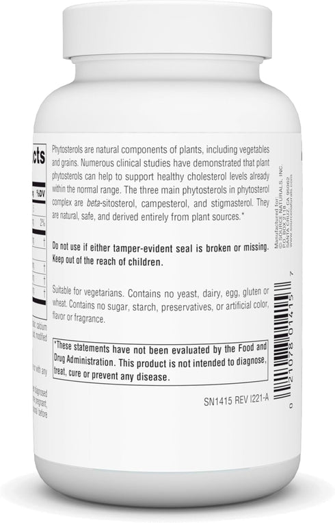 Source Naturals Mega Strength Beta Sitosterol 375mg - 60 Tablets