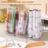 Cerpourt 3 Pack Clear Acrylic Makeup Brush Holder, Modern Design Desk Accessories, Pencil Pen Holder Cup for Office