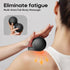 QLDT Hard Peanut Massage Ball - Dual Lacrosse Ball for Myofascial Release,Yoga & Deep Tissue Massage,Plantar Fasciitis