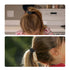 120 Pcs Baby Hair Ties - Cotton Toddler Hair Ties for Girls and Kids (Black)