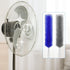 PENGJINYU 2 Set Pcs Cobweb Duster, Bendable Fan Cleaner Brushes Reusable, Plastic Microfiber Duster for Air