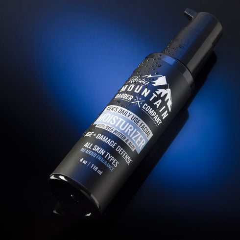 Men's Face Moisturizer with Shea Butter, Jojoba Oil, Argan Oil & Glycerin - Fragrance-Free for All Skin Types