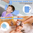 Jhua Portable Hair Washing Station for Kids Sink Bathtub Hair Washing Basin, Silicone Tear-Free Shampoo Bowl Wash Basin