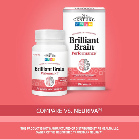 21st Century Brilliant Brain Performance, 30 Count