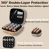 Mazentrix 1-3ml GLP-1, Strap,G0ld Peptide Vial Case for Fridge Storage - Organizer Holds Vials for Insulin