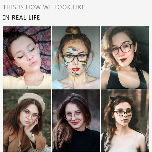 LifeArt Blue Light Blocking Glasses, Computer Reading Glasses, Anti Blue Rays, Stylish Rimless Frame