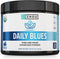 Zhou Nutrition Organic Blue Spirulina Powder with KSM-66 Ashwagandha and Blueberry, 25 Servings Superfood