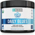 Zhou Nutrition Organic Blue Spirulina Powder with KSM-66 Ashwagandha and Blueberry, 25 Servings Superfood