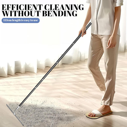 Shower Squeegee with Long Handle, Telescoping Window Squeegee for Glass Door, Tile Wall, Car, and Floor Cleaning