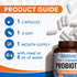 Probiotics 120 Billion CFU - Digestive Support for Men & Women, Prebiotics + Digestive Enzymes, 30 Caps