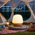 Thryonaxus 4 16-Color Dimming Night Light & Bluetooth Noise Machine with Ocean Wave Projector, Speaker, Lampshade