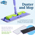Pure-Sky Microfiber Mop Head Replacement, Deep Clean Mop Pad Refill for House Floors, No Detergents Needed
