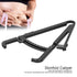 Body Fat Caliper, Skinfold Caliper Body Fat Tester Made of Black Plastic