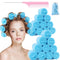 Jumbo Foam Sponge Hair Roller, Soft Sleeping Rollers for Curvy Wavy Hairstyle, Curling Hair Styling Tools, 24 Pieces