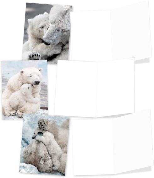 The Best Card Company - 10 Assorted Blank All Occasions Notes Box Set (4 x 5.12 Inch) with Envelopes - Kid Cards