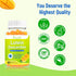 Eye Vitamins Lutein & Zeaxanthin Gummies: Sugar Free Eye Health Supplements with Bilberry, 60 Count