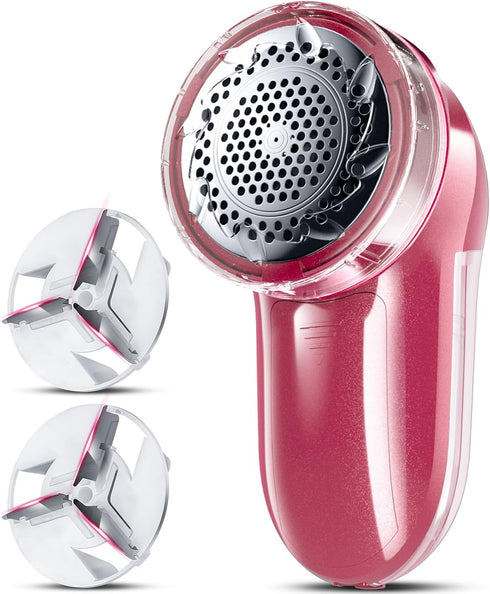 Fabric Shaver, Lint Remover, Bymore Defuzzer Sweater Shaver for Clothes and Furniture, AC Adapter or Battery Operated