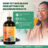 Immune 16 oz Serene Herbs Organic Black Seed Oil Bitters Liquid - Black Cumin Seed Extract, Nigella Sativa, Pure