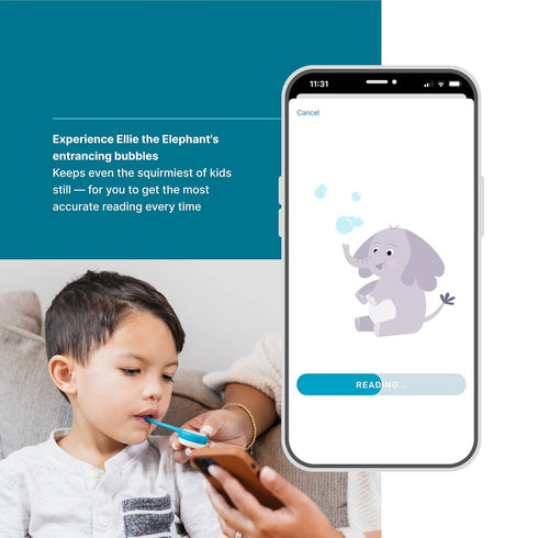 Kinsa QuickCare Smart Digital Thermometer, Medical Termometro FDA Cleared