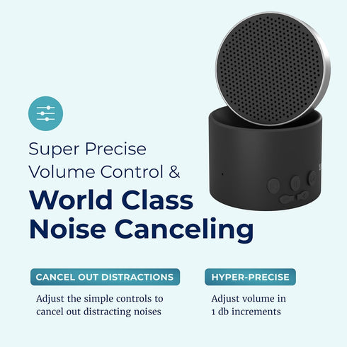 Micro2 Settings Adaptive Sound Technologies LectroFan - Sound Machine for Sleep - Built-in Microphone - Noise-Masking