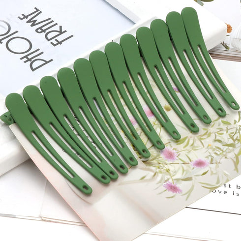YISSION 12 PCS Hair Clips for Styling, 3.1 Inch Matte Alligator Hair Barrettes for Women Girls