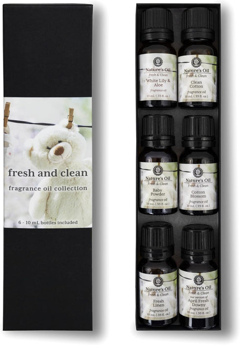 Nature's Oil Premium Spring and Summer Fragrance Oil Sets, for Perfume, Cologne,