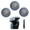 SH60 Replacement Heads Blades for Philips Shaver S6000 Series, SH60 Shaving Replacement Heads