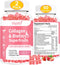 2 Pack Collagen Gummies with Biotin & Keratin - 60 Natural Strawberry Flavored Gummies Supplement