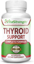 Thyroid Support Complete Formula, Energy Levels with Iodine, Bladderwrack, Kelp, B12 & More