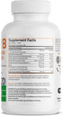 Bronson Vitamin B 100 Complex High Potency Sustained Release (Vitamin B1, B2, B3, B6, B9 - Folic Acid, B12), 120 Tablets