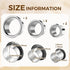 MorningRo 6 3.0 2.0 1.5, Pcs Stainless Steel Hair Tool Organizer Blow Dryer, Curling Iron & Hot Holders Tool for Salon