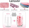 Lamoutor 3Pcs Hair Drying Towel for Kids, Soft Absorbent Kids Hair Towel Wrap Head Towel Wraps for Girls