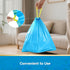 Wowflash 300 Count 15 4 Micron Extra Thick Gallon Drawstring Small Trash Bags, Sturdy & Tear-Resistant Small Garbage