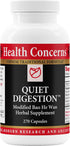 Health Concerns Quiet Digestion Supplement for Upset Stomach Relief, 270 Capsules