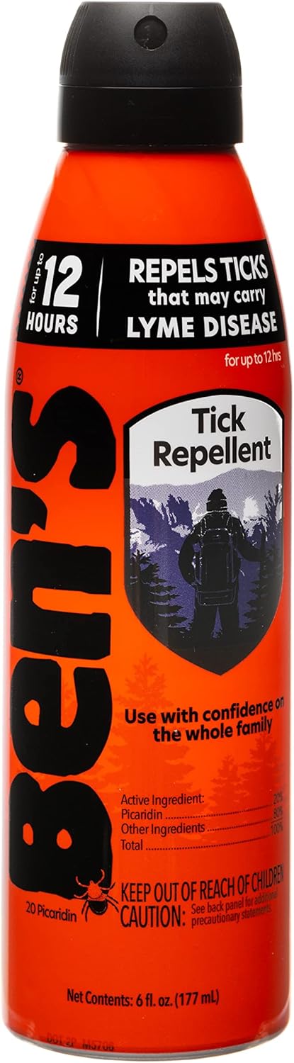 Bens Tick Repellent Picaridin Spray, 6oz