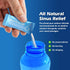Packets, Packets, Packets 120) MAOEVER Saline Neti Pot Salt Individually Wrapped Saline for Neti Pots, Nasal
