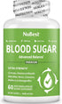 NuBest Blood Sugar - Advanced Formula with Bitter Melon, Ashwagandha, Cinnamon, Chromium, Magnesium, Vitamins, Alpha Lipoic Acid, Cayenne Pepper & More - Pack 1