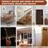 SEISSO Furniture Markers Touch Up - 25 Pcs Wood Repair Kits with Wax Sticks for Scratches & Stains