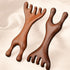 panthra Massage Comb,Wooden Scalp Massager,Sandalwood Massage Comb for Stress Relax,Suitable for Scalp, Eyes, Face
